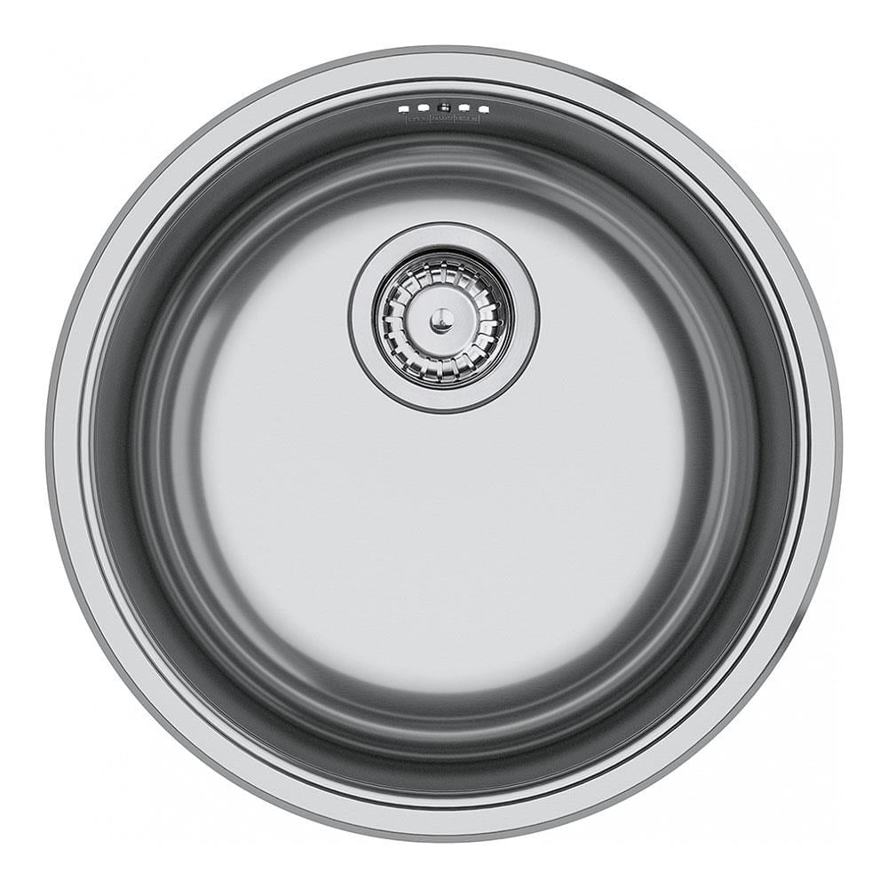 Franke Rondo ROX 610-110-38 Paslanmaz Çelik Evye, Tezgah altı, 38cm
