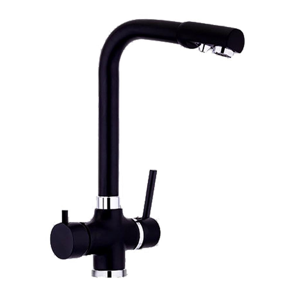 Pera PBDW Black Mix, Su Arıtma Çıkışlı Mutfak Armatürü