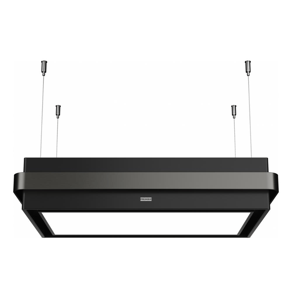 Franke FMYS BK/AN F80 KL Ada Davlumbaz, Mat Siyah-Antrasit Renk, 85 cm