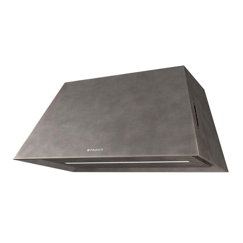Faber CHLOE EV8+OM A70 Duvar Tipi Davlumbaz, Eskitme Metal Renk, 70 cm