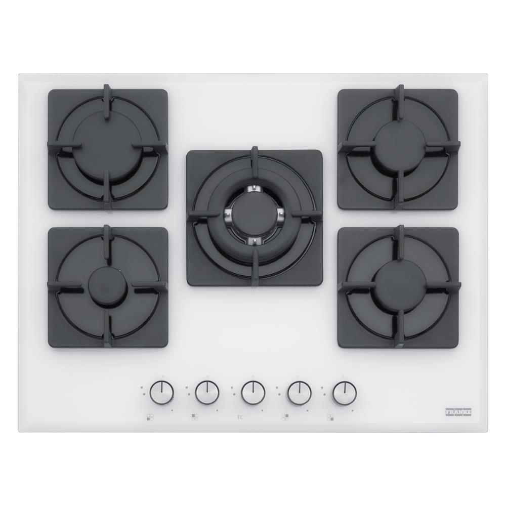 Franke FHNS 705 4G TC WH C Ankastre Cam Ocak, Beyaz, 70 cm