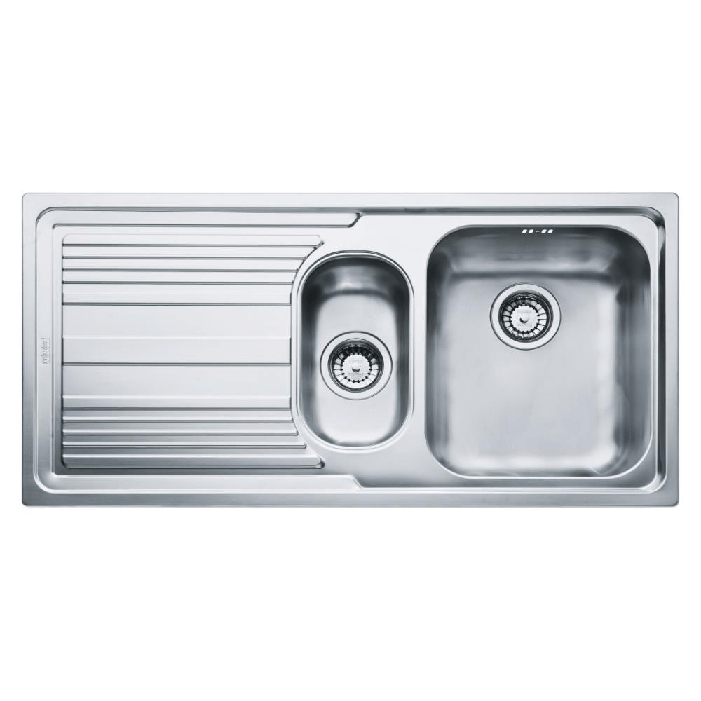 Franke LLX 651 Paslanmaz Çelik Evye, 1.5 Hazne, Sol Damlalık, Inox, Tezgah Üstü, 100x50 cm