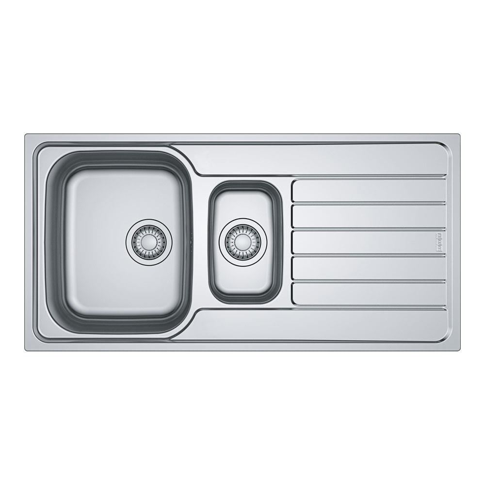 Franke SKX 651 Paslanmaz Çelik Evye, Sağdan damlalıklı, 1,5 Hazne, 100x50cm