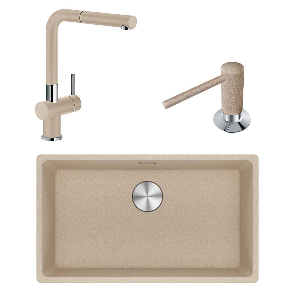 Franke MRG 110-72 Üçlü Set, Avena renk, Evye - Armatür - Sabunluk