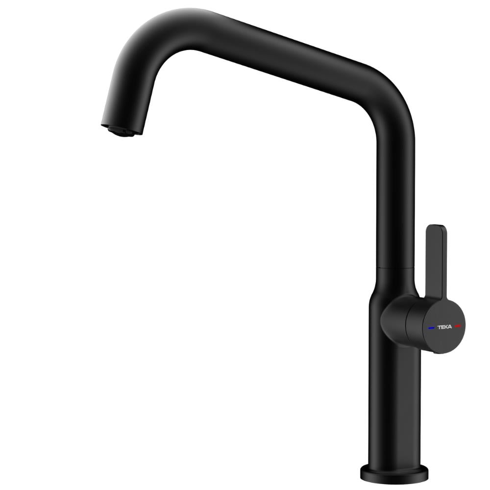 Teka OVAL 914 Mutfak Armatürü, Siyah Renk, Döner Başlıklı