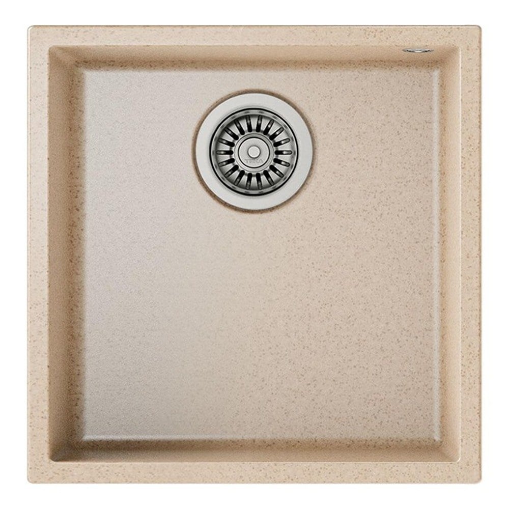 Teka SQUARE 40.40 TG Granit Evye, AVENA BEIGE, Bej, Tezgah Altı, 44x44 cm
