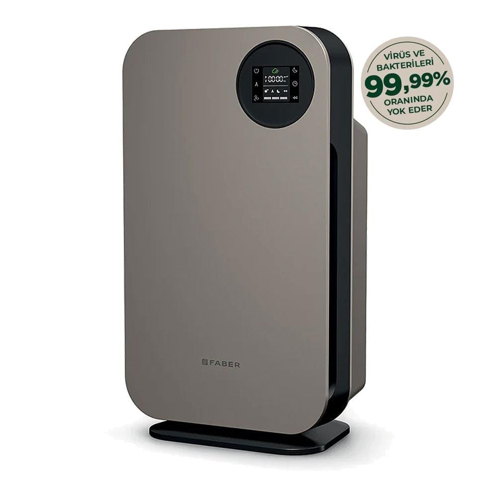 Faber FBF PH 1020, Air Hub Portable Hava Temizleyici, Titanyum renk