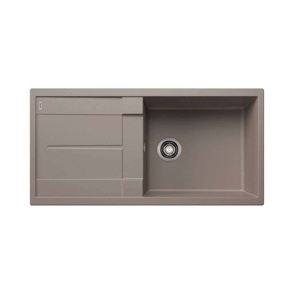 Blanco METRA XL 6 S Granit Evye, Tartufo, Tek Hazneli, Damlalıklı, 100x50 cm