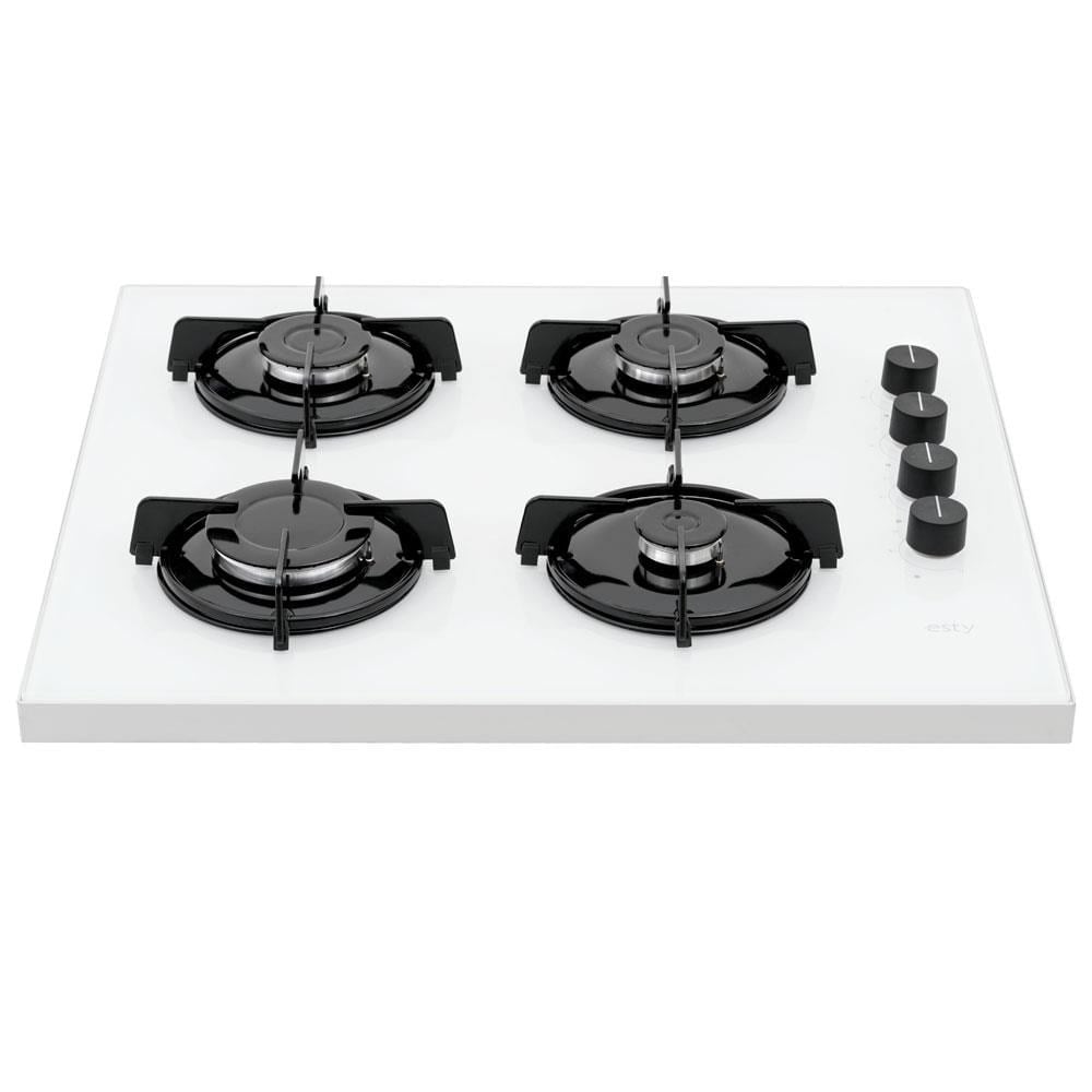 Esty SCO5402W01 Set Üstü Cam Ocak, 60 cm, Beyaz