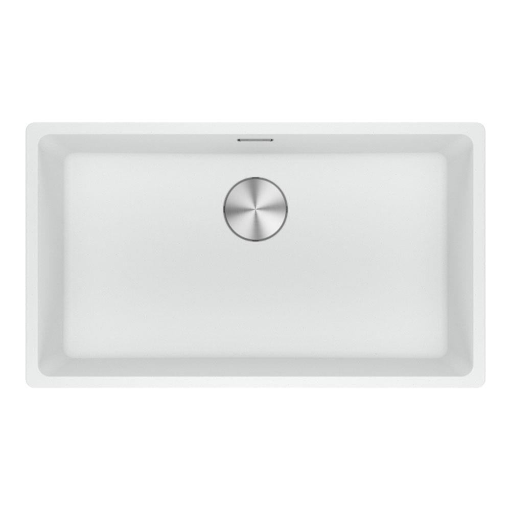 Franke MRG 110-72 Granit Evye, Bianco, Tezgah Altı, Tek Hazne, 72x40 cm