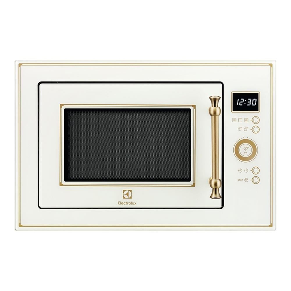 Electrolux EMT25203OC Ankastre Rustik Izgaralı Mikrodalga Fırın, Krem