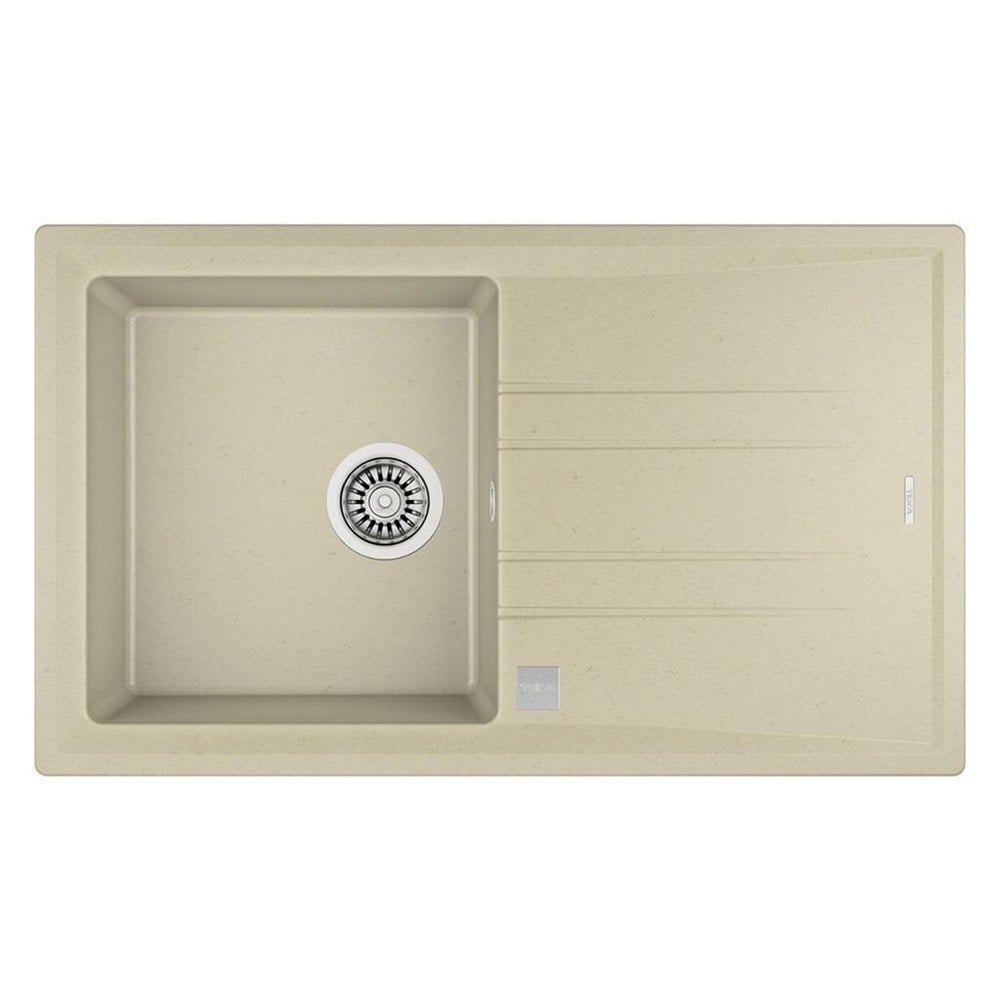 Teka STONE 50 B-TG AUTO TOPASBEIGE Granit Evye, Bej Renk, 86x51 cm