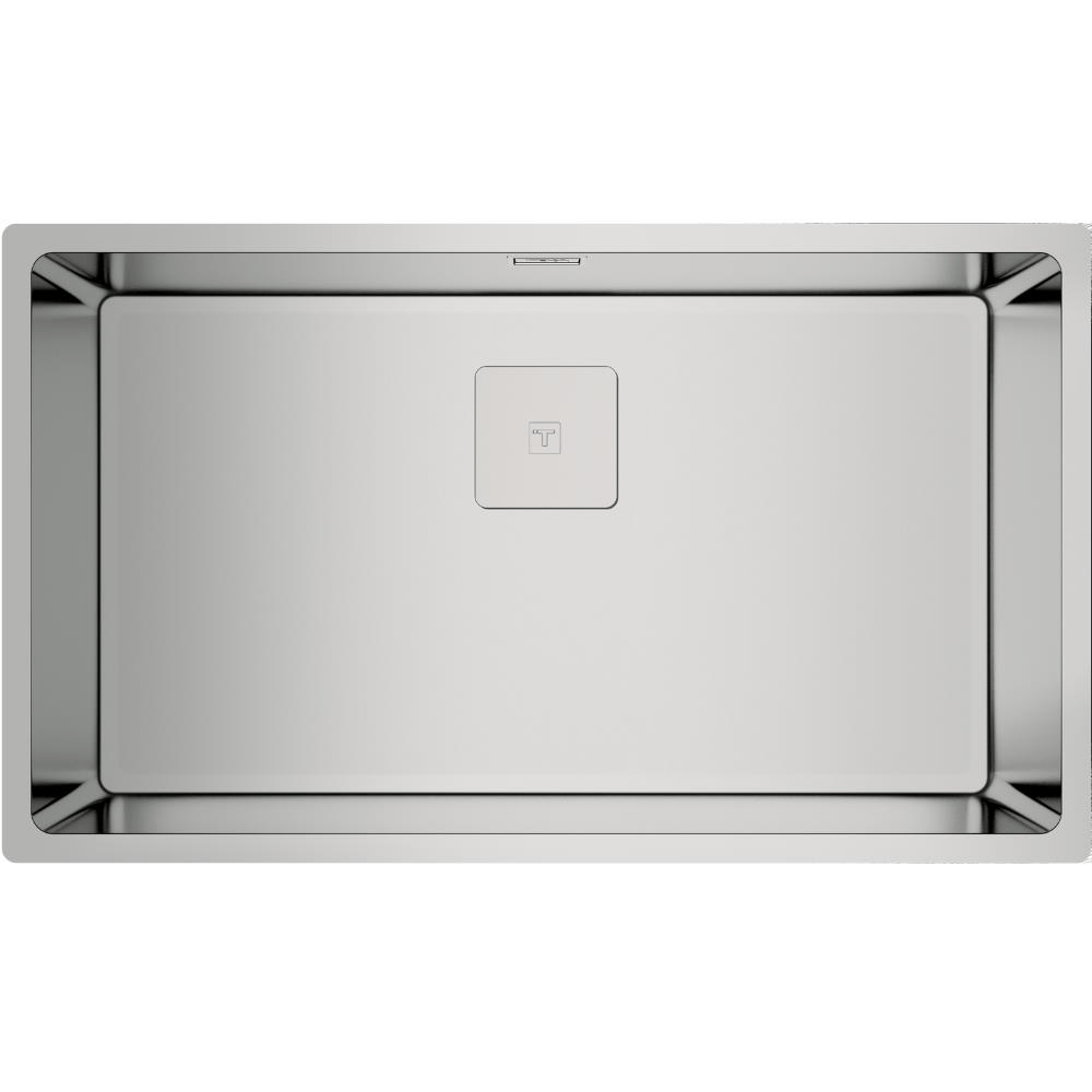 Teka FLEXLINEA RS15 71.40 Çelik Evye, Parlak Yüzey, Tezgah Üstü, Tezgah Altı, Tezgaha Sıfır, 75x44 cm