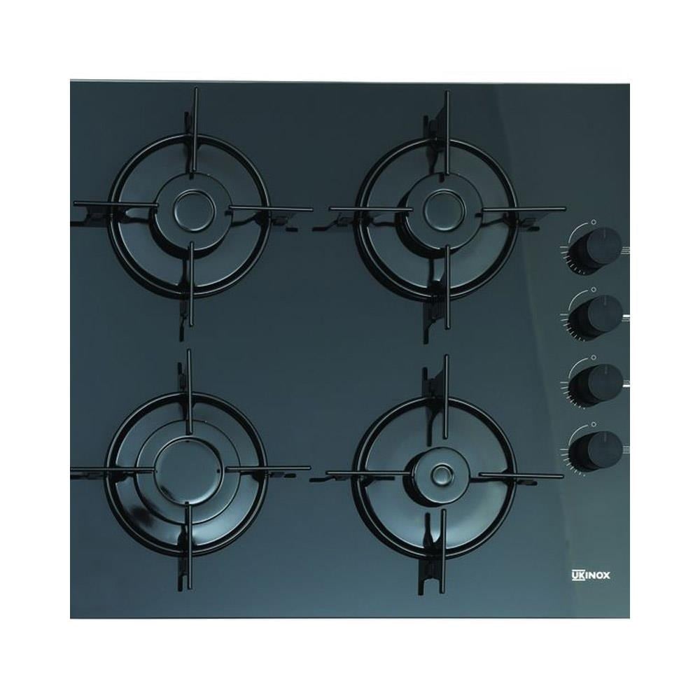 UKINOX Carlo 60, Ocak, 60 cm, Siyah