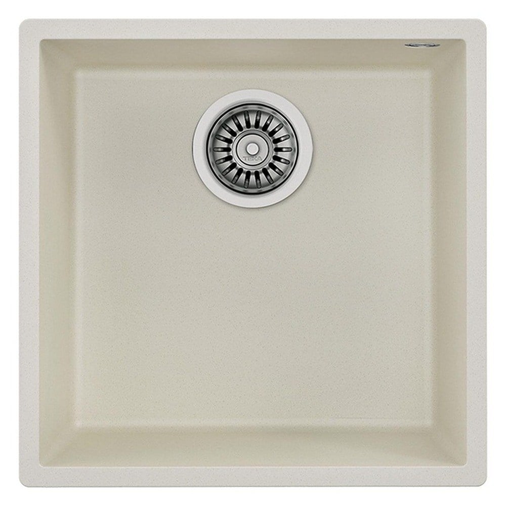 Teka SQUARE 40.40 TG Granit Evye, BRIGHT CREAM, Krem, Tezgah Altı, 44x44 cm