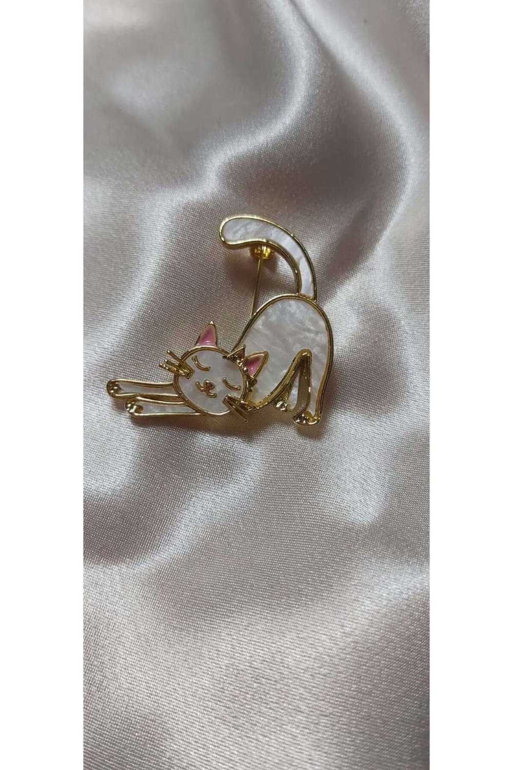 Bastet Kedi Broş Yaka İğnesi