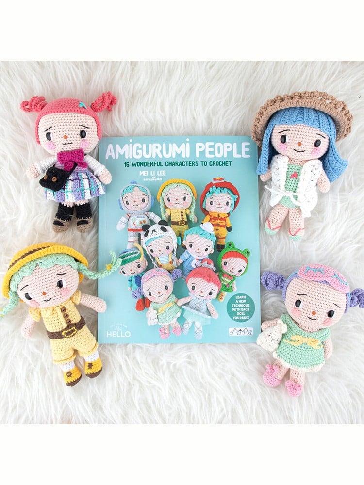 Amigurumi Sevimli İnsanlar Kitabı