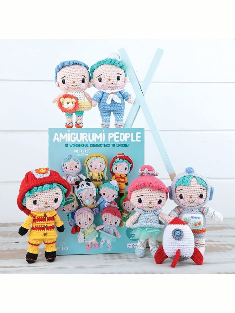 Amigurumi Sevimli İnsanlar Kitabı