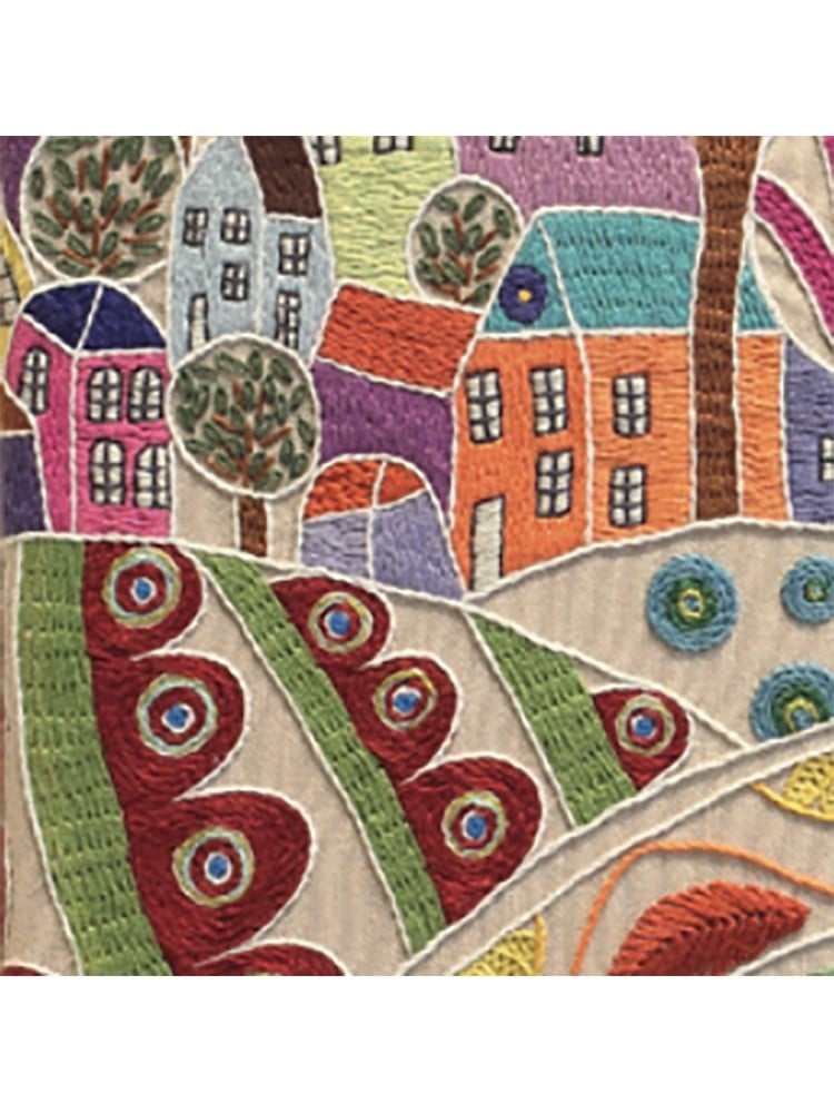 CALIN - Berrin Şengöz Embroidery Design - Tale Houses 3