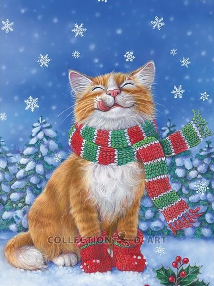 Collection D`Art Elmas Kiti - Snowfall (27x38cm)