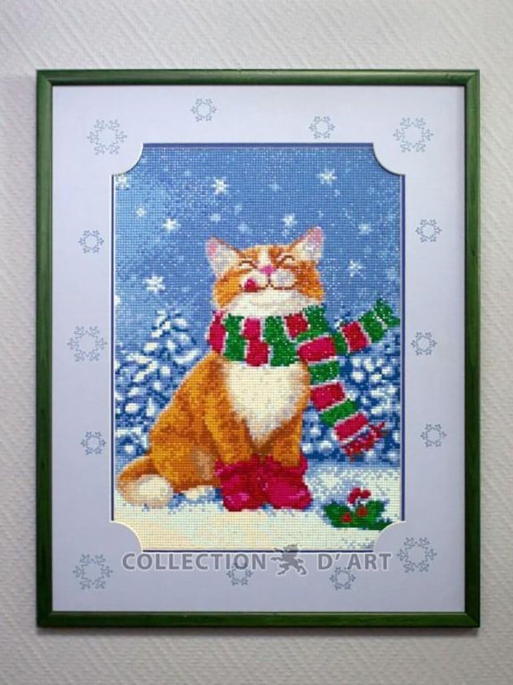 Collection D`Art Elmas Kiti - Snowfall (27x38cm)