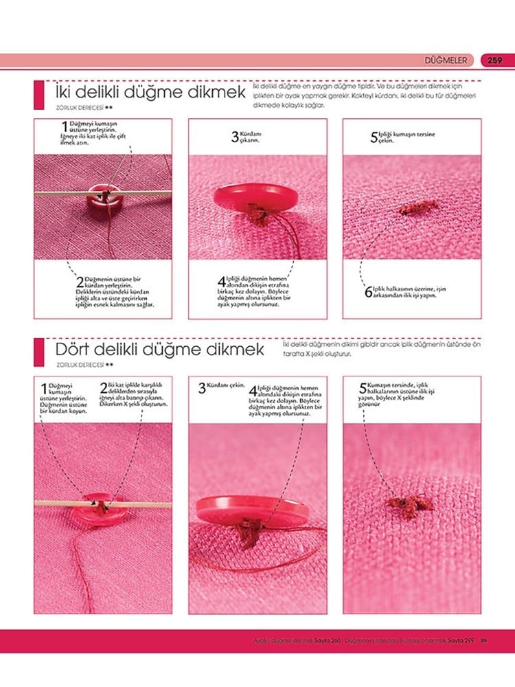 Dikiş Teknikleri Kitabı