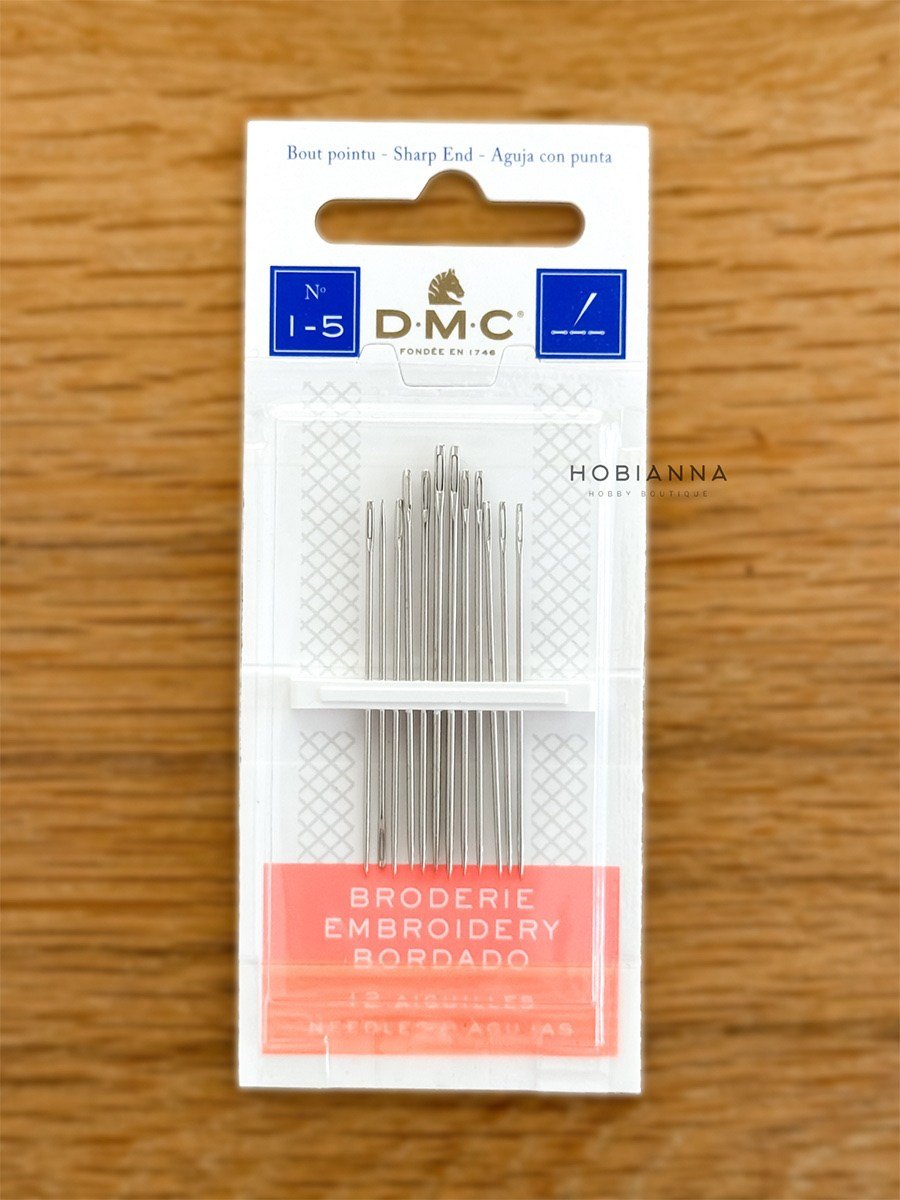 DMC 1765/1 Nakış İğnesi 12'li No: 1-5