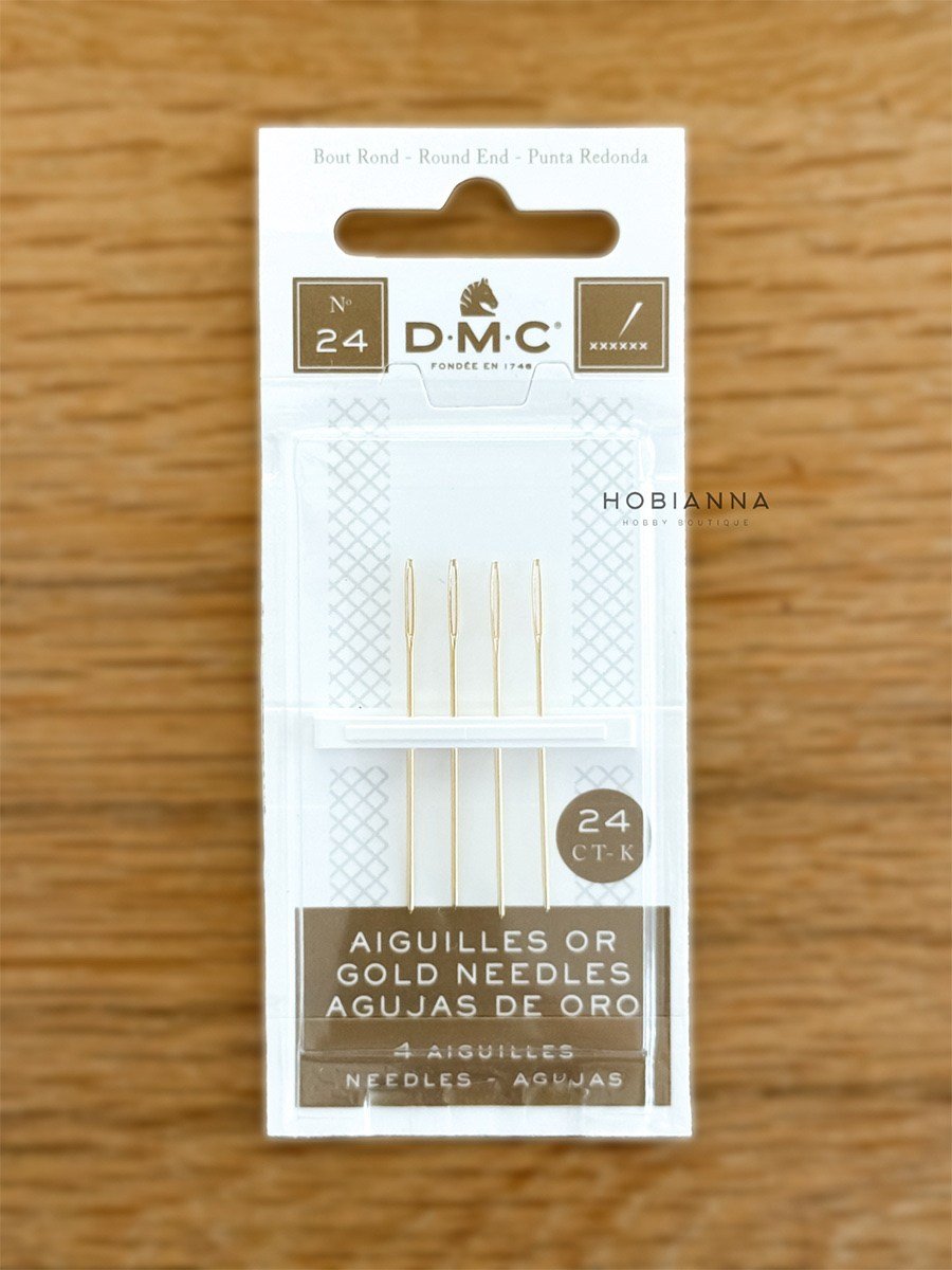 DMC 6130/6 Etamin İğnesi ALTIN 4lü - No:24