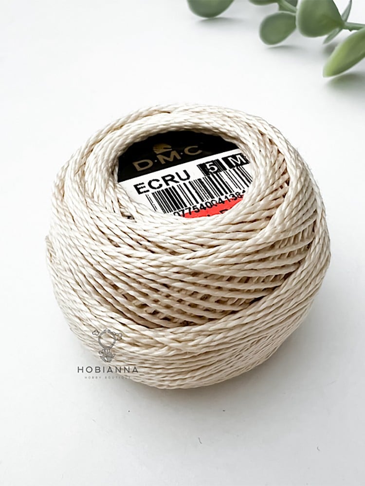 DMC Koton Perle 5 No: ECRU