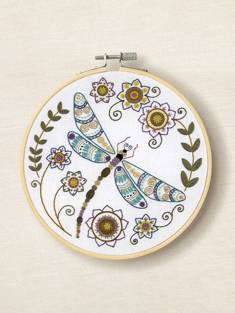 DMC Dragonfly Advanced Level Embroidery Kit