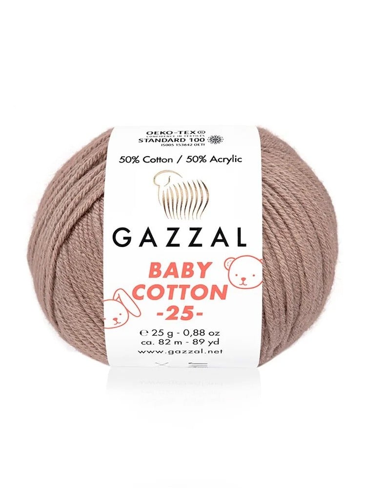 Gazzal Baby Cotton 25 g No: 3434