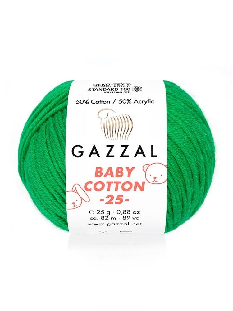 Gazzal Baby Cotton 25 gr No: 3456