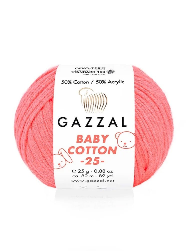 Gazzal Baby Cotton 25 gr No: 3460