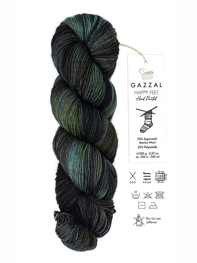 Gazzal Happy Feet Knitting Thread 100 g No: 3265