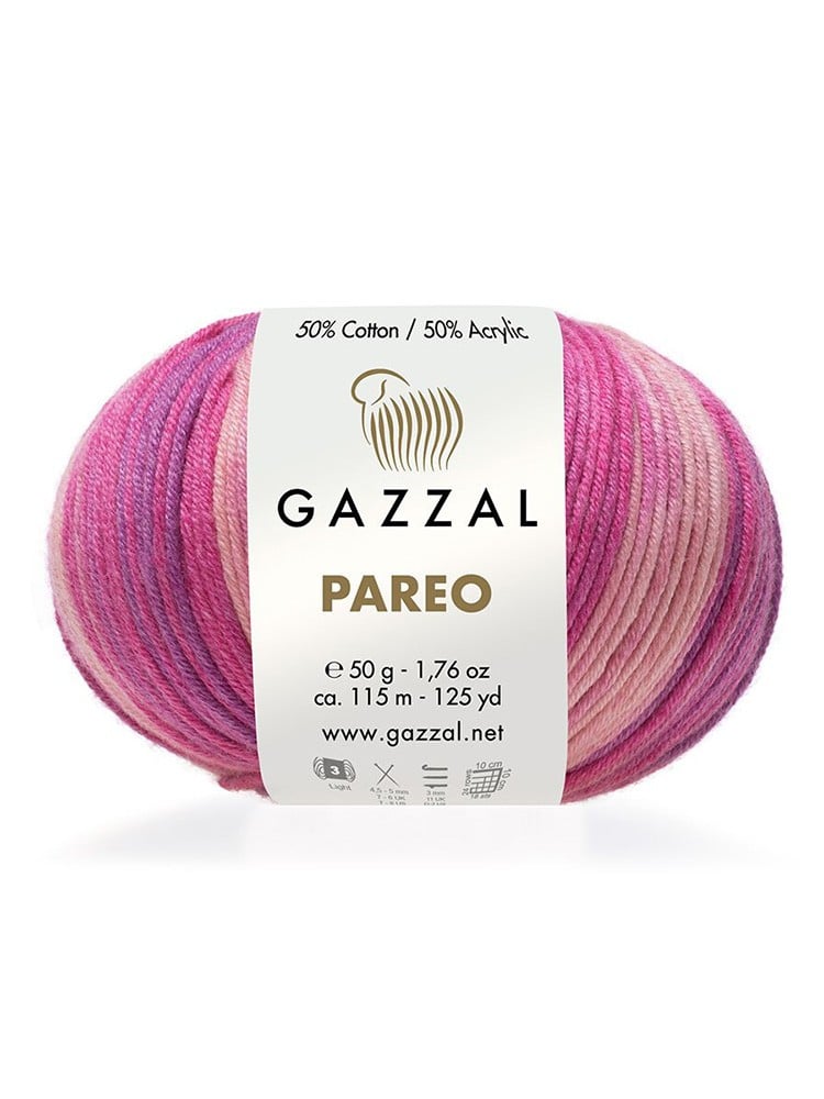 Gazzal Pareo 50g Punch Nakışı ve Örgü İpliği No: 10421