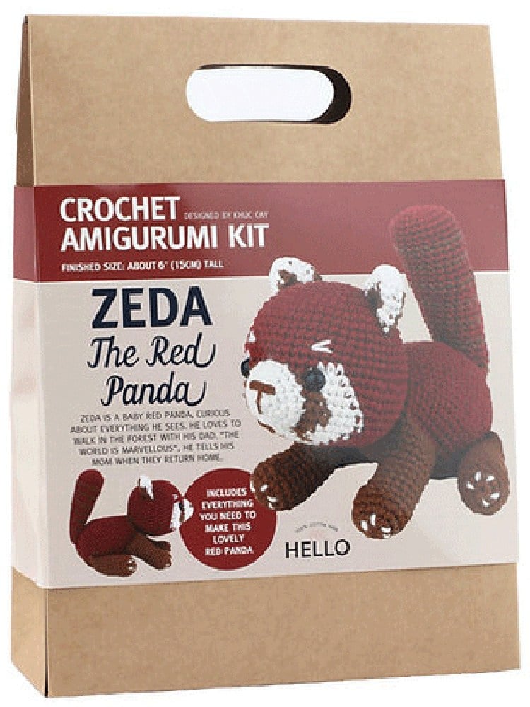 Hello Amigurumi Kiti - SCA14 - Zeda the Red Panda