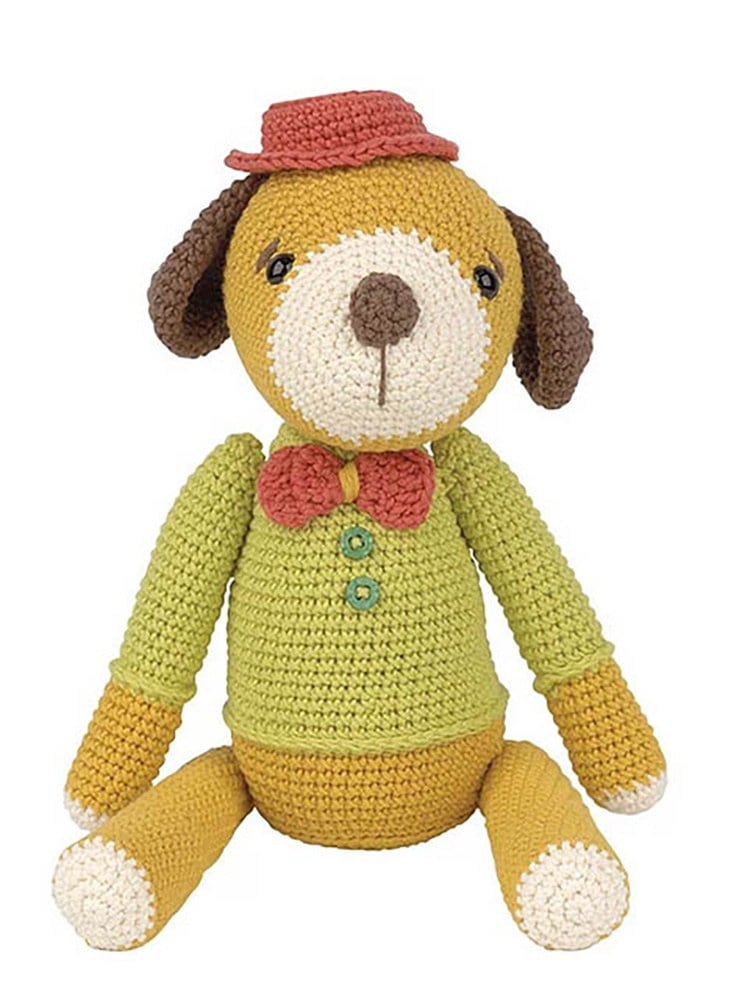Hello Amigurumi Kiti - SCF03 - Ressam Köpek