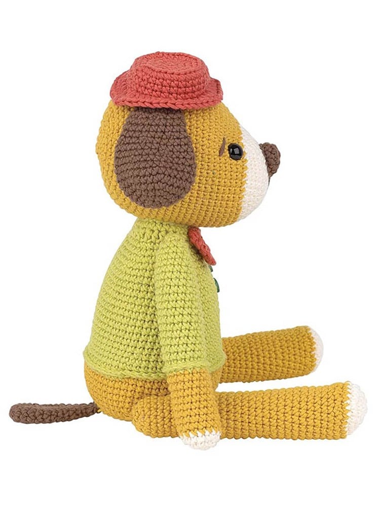 Hello Amigurumi Kiti - SCF03 - Ressam Köpek
