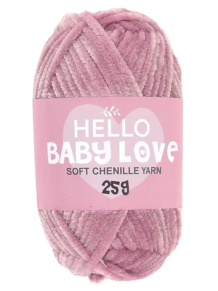 Hello Baby Love Chenille Thread 25 g No: 218