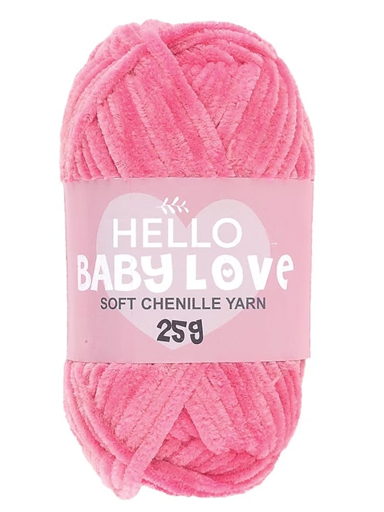 Hello Baby Love Chenille Thread 25 g No: 206