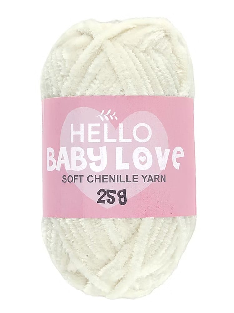 Hello Baby Love Chenille Thread 25 g No: 202