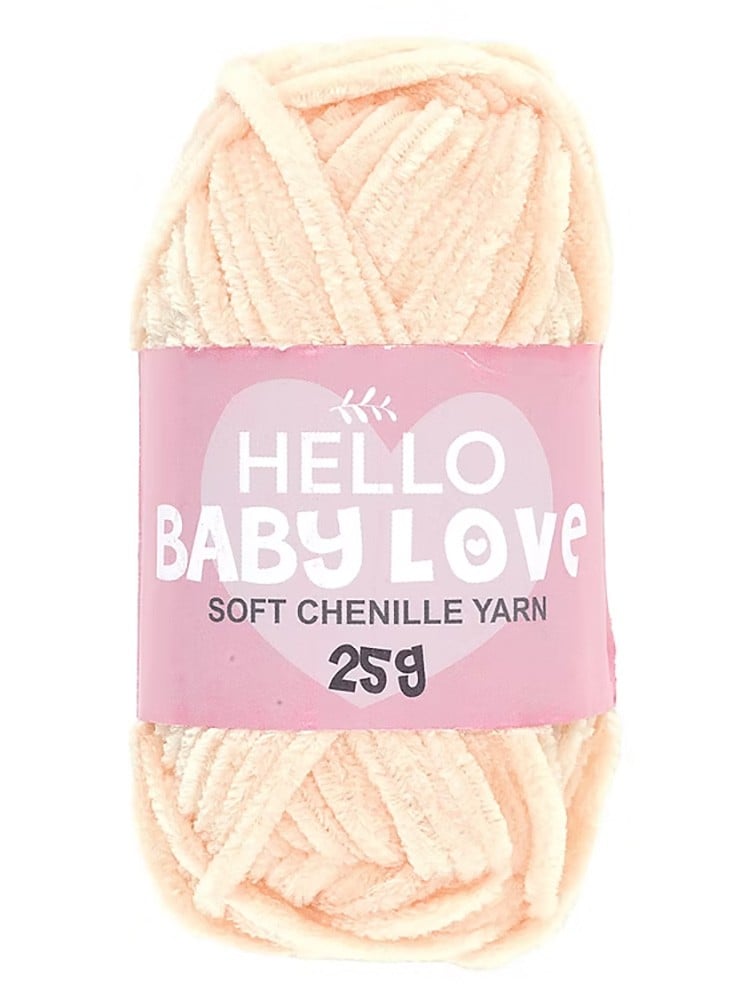 Hello Baby Love Chenille Thread 25 g No: 204