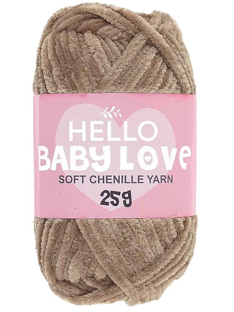 Hello Baby Love Şönil İplik 25 gr No: 229