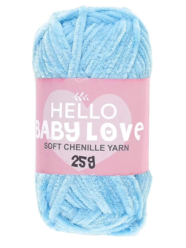 Hello Baby Love Chenille Thread 25 g No: 214