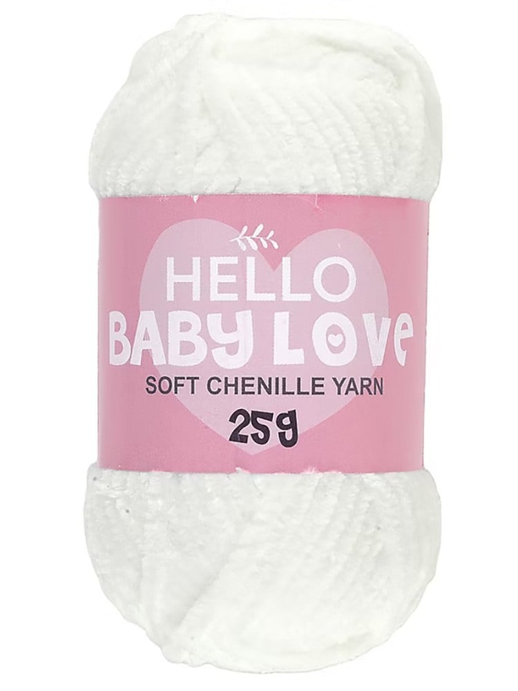 Hello Baby Love Chenille Thread 25 g No: 201