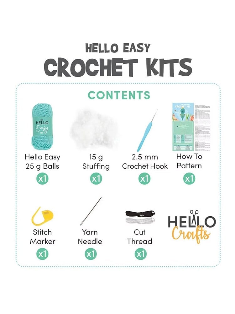 Hello Crafts Mini Amigurumi Kiti - İnky