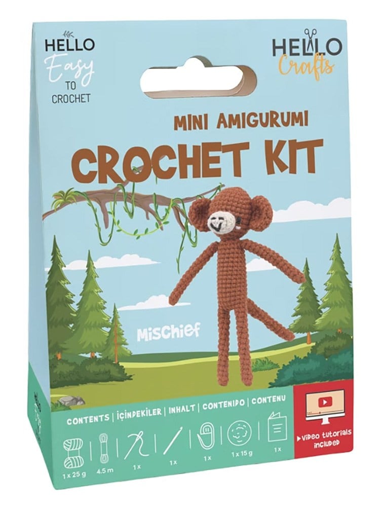 Hello Crafts Mini Amigurumi Kiti - Mischief