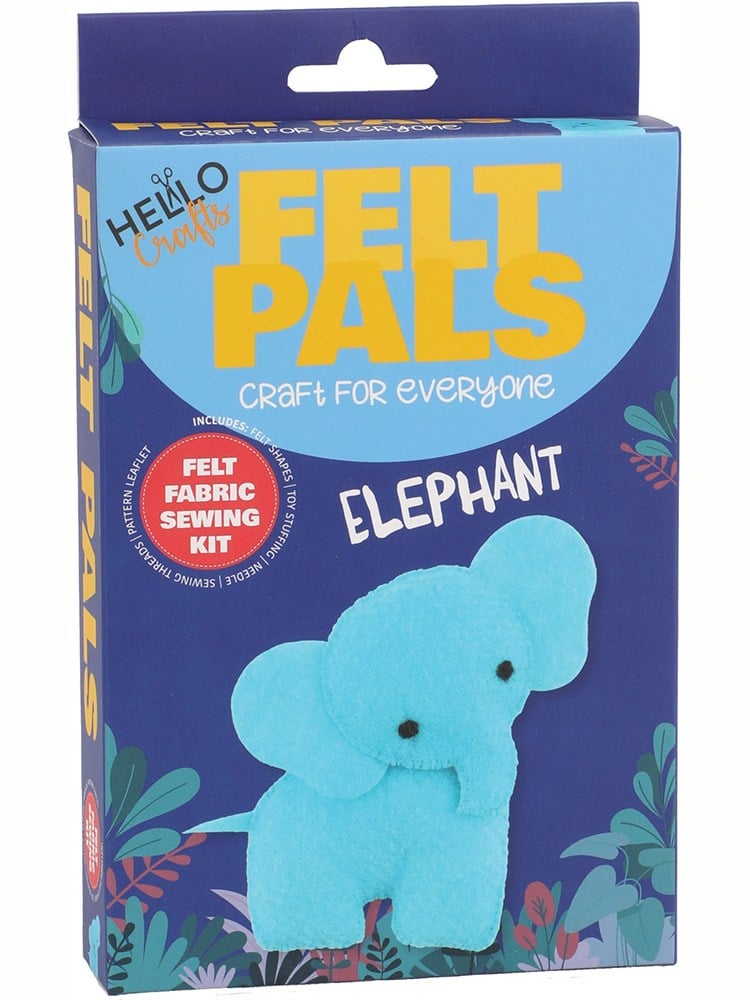 Hello Felt Pals Keçe Dikiş Kiti - Fil