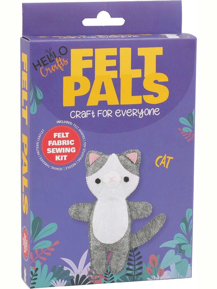Hello Felt Pals Keçe Dikiş Kiti - Kedi