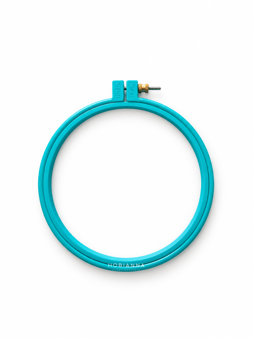 Hello Plastic Punch and Embroidery Hoop